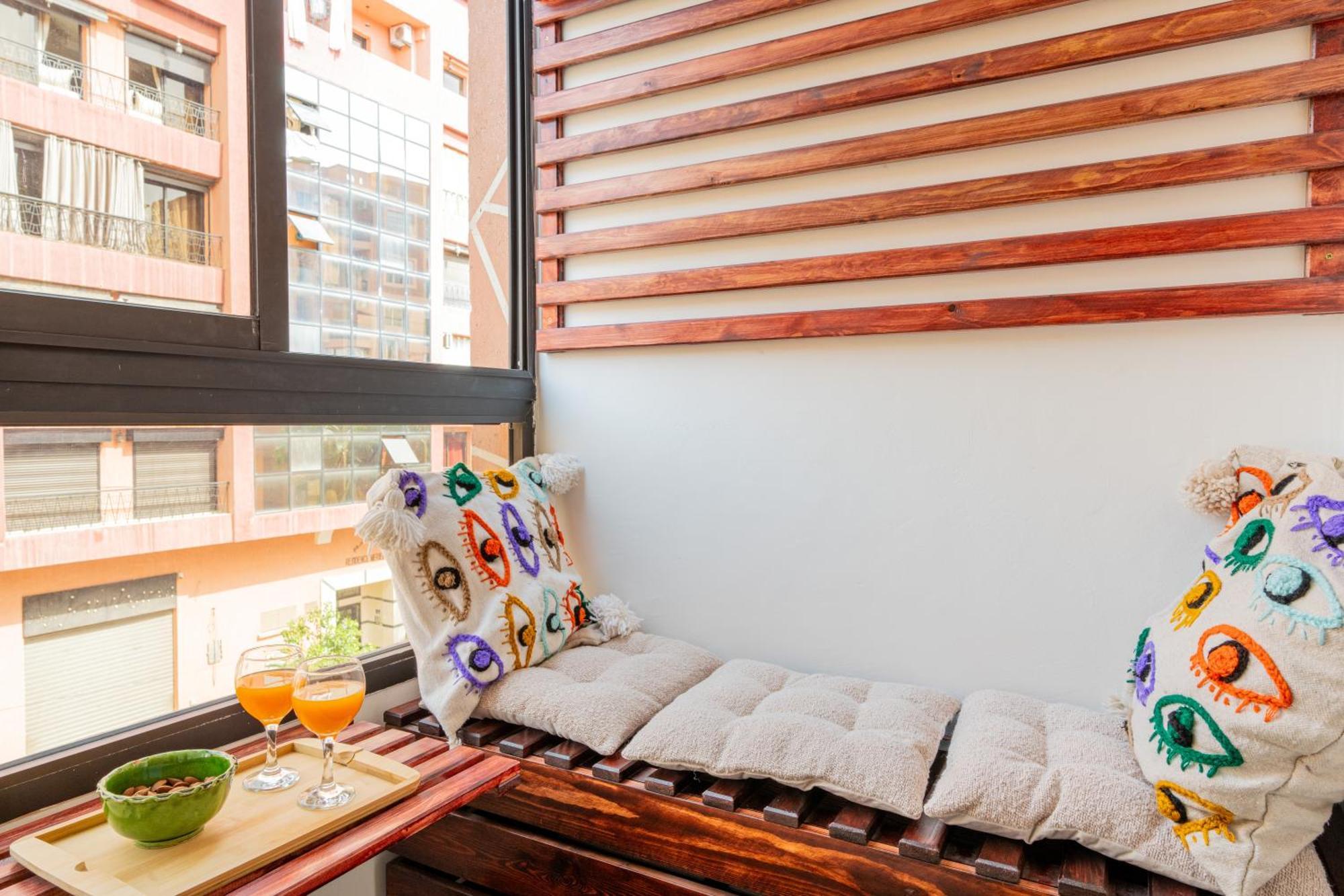 Appartement Centre Marrakech Gueliz - Cool & Cozy Apartment For A Family Stay In The Heart Of The City Marrákes Kültér fotó